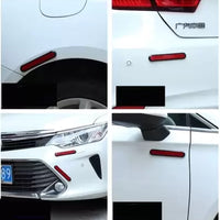 3R Bumper Reflector JDM Style Safety Warning Reflectors 2Pcs Set
