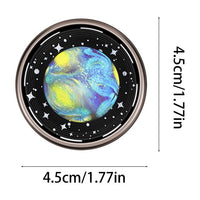 1 Pc Universal Car Ac Vents Car Fluorescent Galaxy Perfume Asteroid Scented Ornaments Rotating Perfume For Car