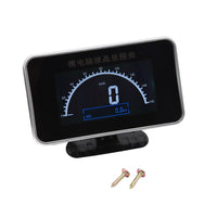 2 IN 1 Functions Digital Electronic Sensor Speedometer + Odometer Gauge LCD Instant Panel Alarm LCD Gauge