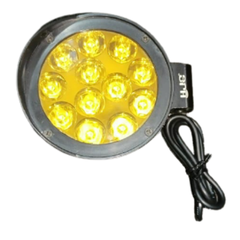 HJG 12 SMD Round Light Fog Lamp 36 W For Bike - Car