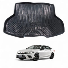 1 Pc Heavy-Duty TPU Trunk Tray Mat For Honda Civic 2022 Model Waterproof Anti-Slip Cargo Liner in Premium Quality