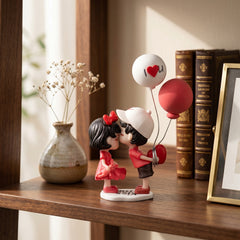 Universal Cute Romantic Kissing Couple Character Decoration Accessories For Car