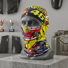 Universal Full Elastic Printed Face Mask in Premium Quality