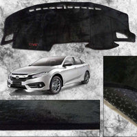 Civic X Car 2016-2021 Non Slip Velvet Matt In Premium Quality