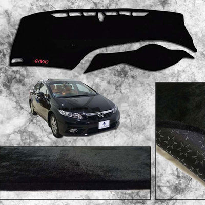 Civic Car 2012-2015 Model Non Slip Velvet Matt In Premium Quality