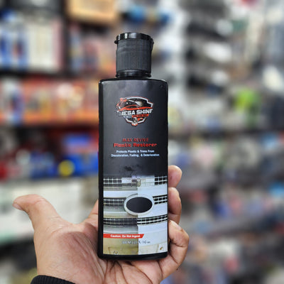 MEGA SHINE Max Revive Plastic Restorer With Free Microfiber