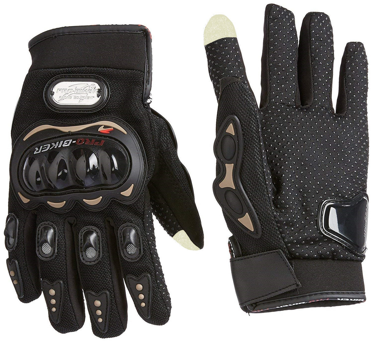 Motorbike Pro Biker Screen Touch Gloves Full Finger Knight Riding Glov