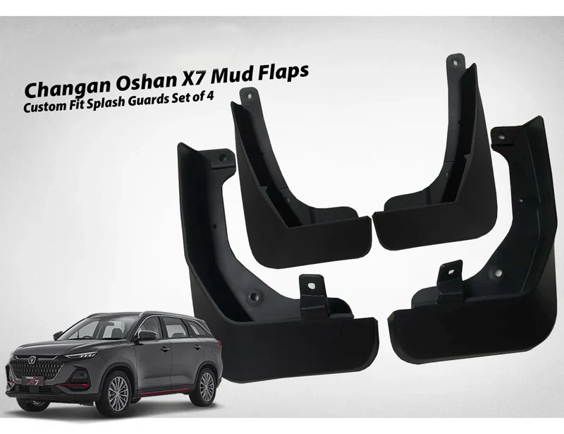 Changan Oshan X7 Custom Fit Front Rear Mud Flaps In Premium Quality