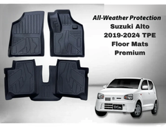 Alto Heavy Duty All-Weather TPE Car Floor Mats in Premium Quality
