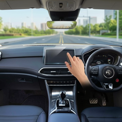Mg Hs Phev Transparent Car LCD Screen And Speedometer Glass Protector In Premium Quality
