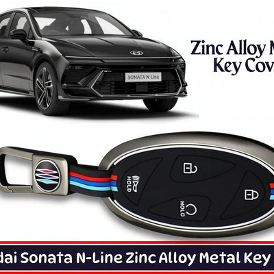 Hyundai Sonata 2025 Model Premium Quality Metal Key Remote Cover