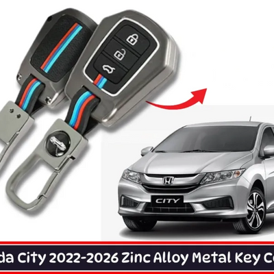 Honda City 2022 Model Premium Quality Metal Key Remote Cover