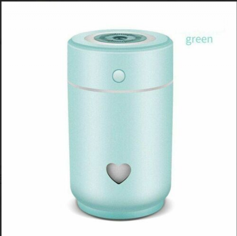 CHIGO Portable Mini Humidifier, USB Humidifier With Colorful Lights Quiet Cool Mist Humidifier For Car ,Bedroom And Office