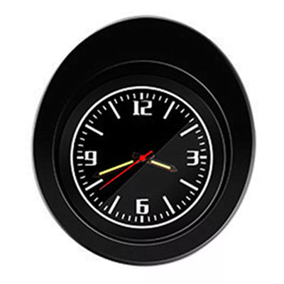 Universal Car Dashboard Analog Clock With Luminous Function In Premium Quality 1 Pc