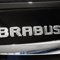 1 Pc Universal BRABUS Chrome Emblem Logo In Premium Quality For Car