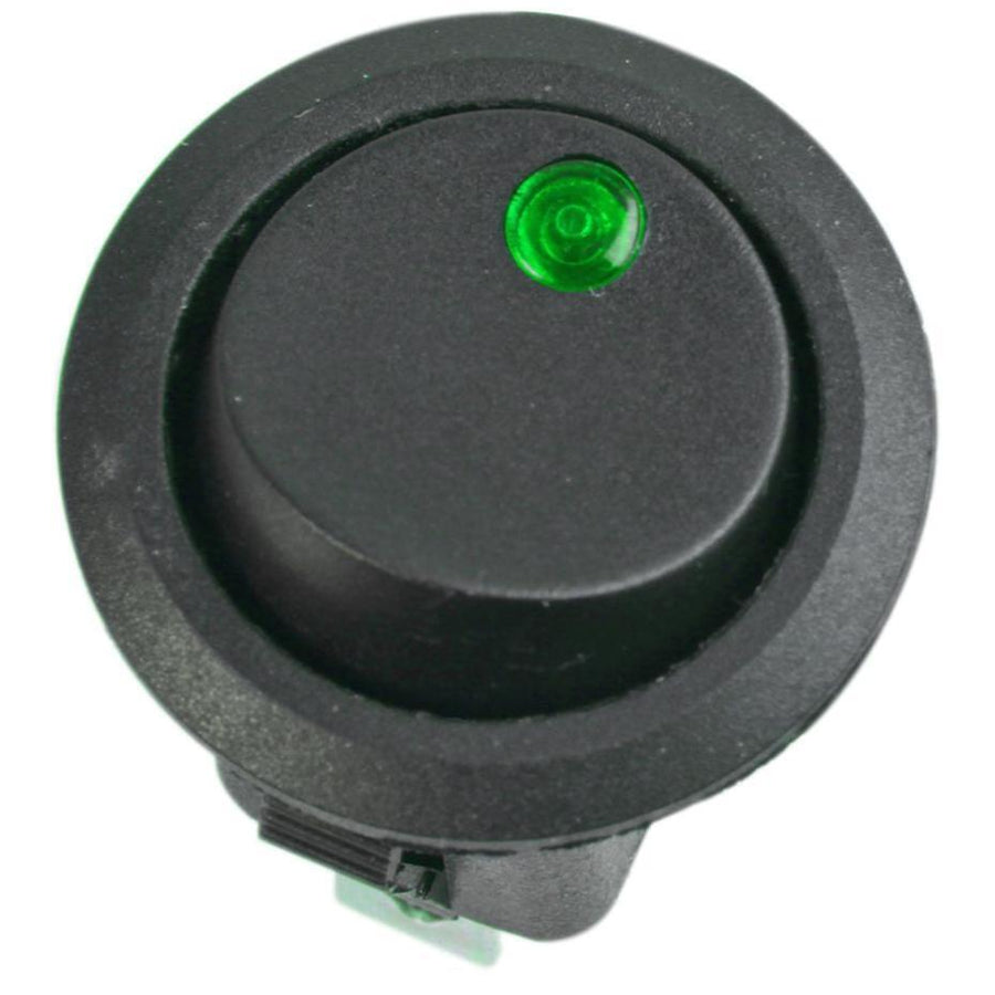 Universal 12V Auto Dot Light 2.4 cm Car Auto Boat Round on/Off Toggle Switch 1 Pc