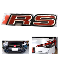 1 Pc Universal RS Emblem Logo In Premium Quality For Car