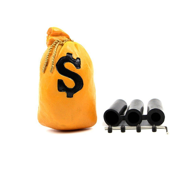 Universal Car Gear Shift Knob Manual Lever Handle Stick Shifter Money Bag Shape 1 Pc