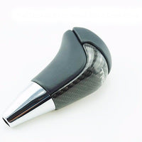 Universal Carbon Fiber Shift Gear Knob Car Shifter Lever Most Manual Automotive Vehicles(Black)