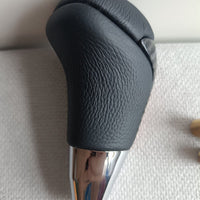 Universal Carbon Fiber Shift Gear Knob Car Shifter Lever Most Manual Automotive Vehicles(Black)