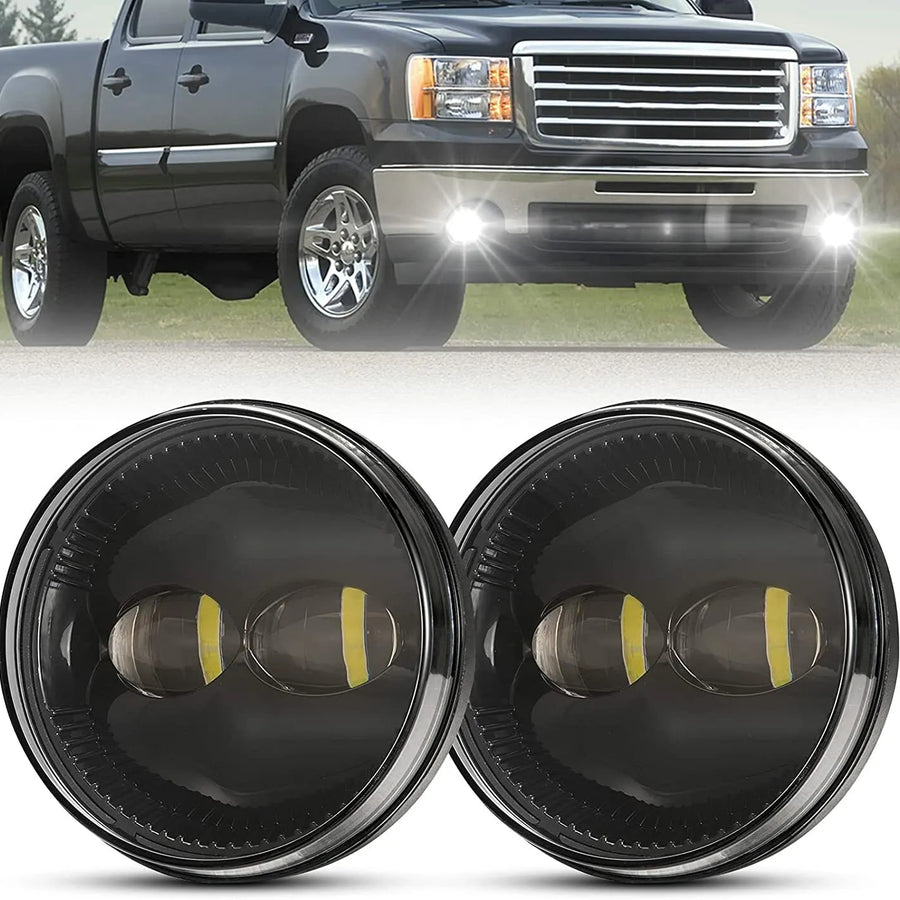 Universal 5 Inches Fog Light Bumper Light With Premium Quality 2 Pc