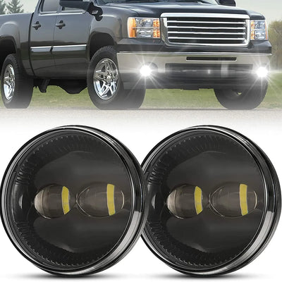 Universal 5 Inches Fog Light Bumper Light With Premium Quality 2 Pc