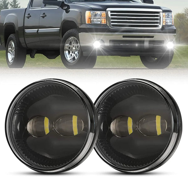 Universal 5 Inches Fog Light Bumper Light With Premium Quality 2 Pc
