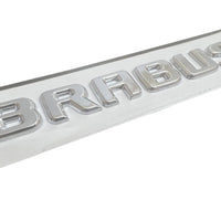 1 Pc Universal BRABUS Chrome Emblem Logo In Premium Quality For Car