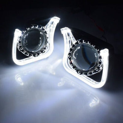 LIUHAWK Bi Xenon Projector DRL+Indicator Eye Style 55 Watt SMD Complete Set