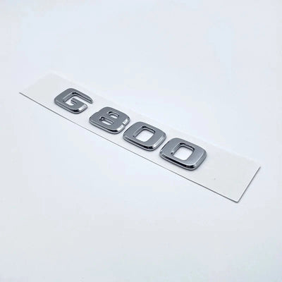 1 Pc Universal G800 Chrome Emblem Logo In Premium Quality For Car