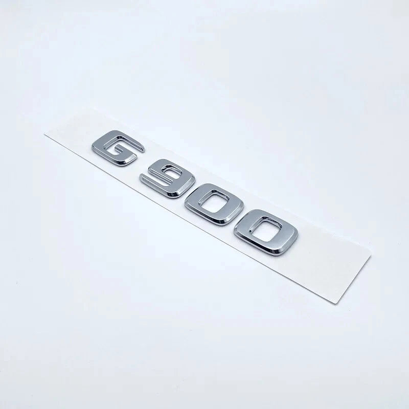 1 Pc Universal G900 Chrome Emblem Logo In Premium Quality For Car