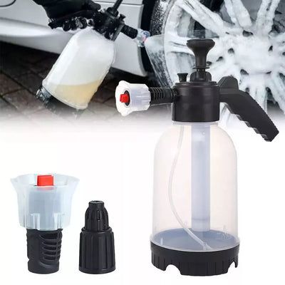 Universal Water Spray Bottle Snow Foam 2L Car Wash Pump For Car & Bike 1 Pc