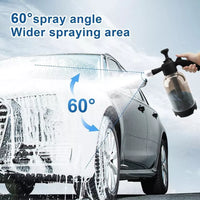 Universal Water Spray Bottle Snow Foam 2L Car Wash Pump For Car & Bike 1 Pc