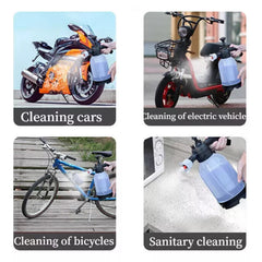 Universal Water Spray Bottle Snow Foam 2L Car Wash Pump For Car & Bike 1 Pc