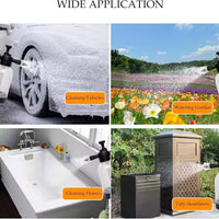 Universal Water Spray Bottle Snow Foam 2L Car Wash Pump For Car & Bike 1 Pc