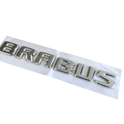 1 Pc Universal BRABUS Chrome Emblem Logo In Premium Quality For Car
