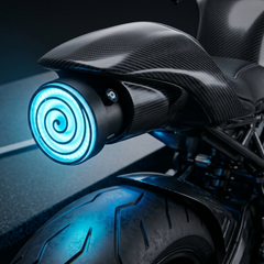 Universal Unique Bike Back Light Blub Hallucination Style 1 Pc