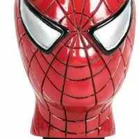 Universal Car Manual Gear Stick Shift Lever Knob Carved Spider Man Gear Knob (Red)