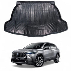 1 Pc Heavy-Duty TPU Trunk Tray Mat For Toyota Cross Waterproof Anti-Slip Cargo Liner in Premium Quality