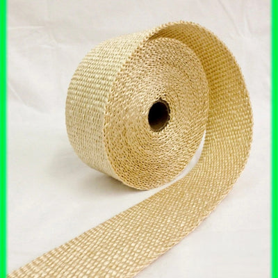 Universal Exhaust Heat Wrap Turbo Pipe Heat insulation Wrap 1 Pc (Off White)