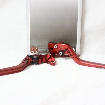 Yamaha Bike YBR Clutch Brake Lever Red Custom 5 Adjustments