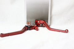 Yamaha Bike YBR Clutch Brake Lever Red Custom 5 Adjustments
