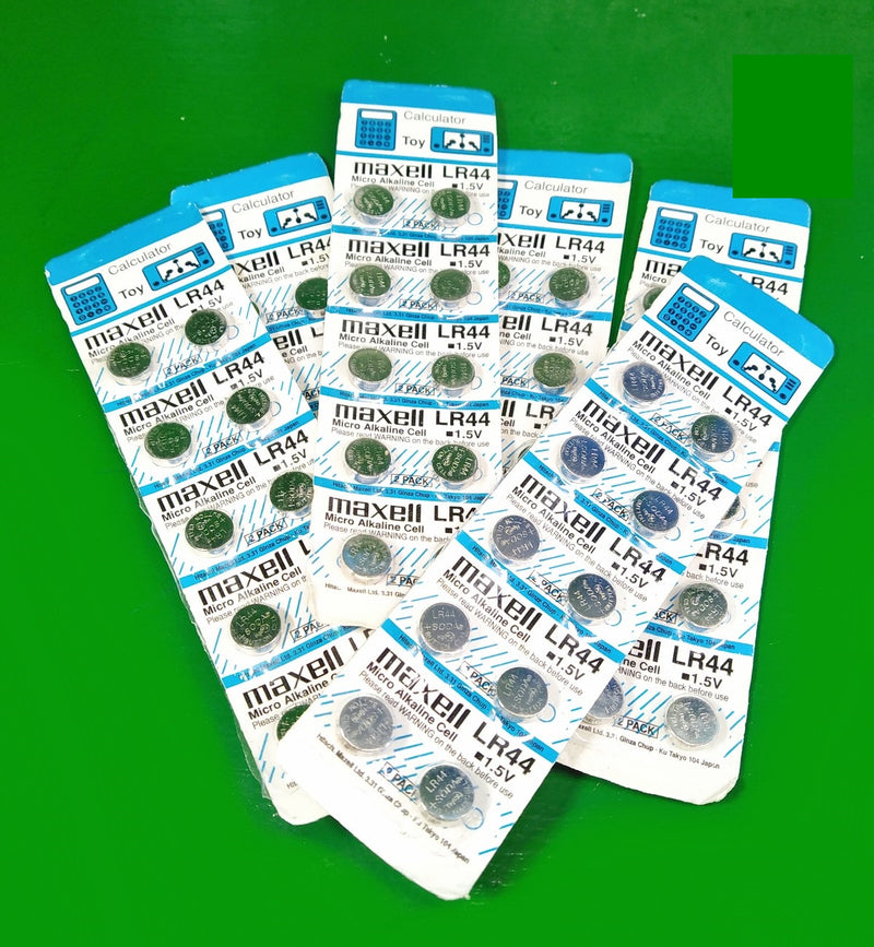 Pack of 10pcs LR44 Alkaline Button Cell 1.5V Micro Battery Replacement