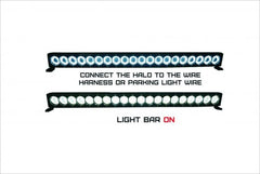 31" 5D HALO LED Light Bar HALO DRL - Super Spot-CREE 10W LED's 180w