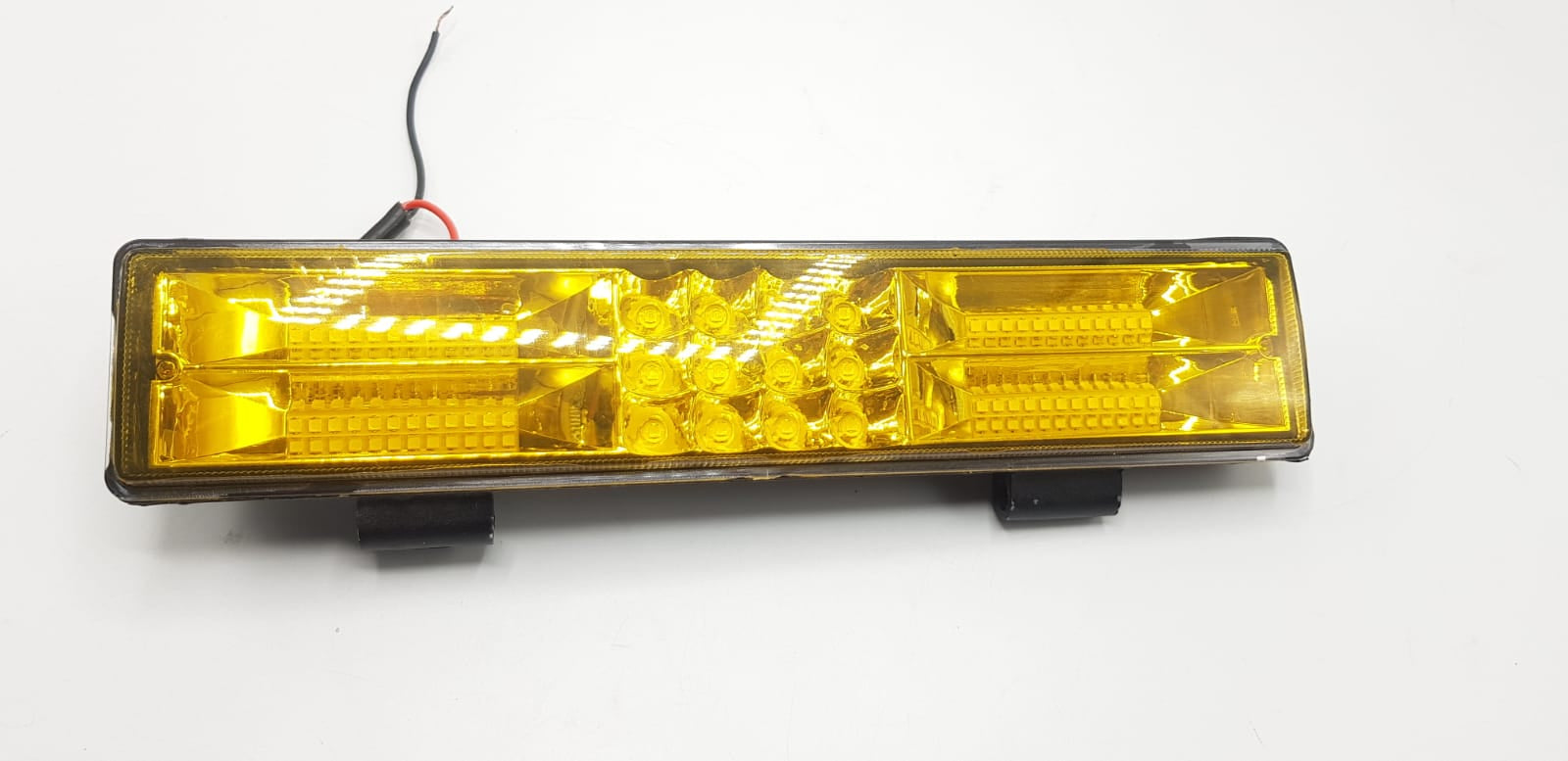 12 Inches Tri-Row Bar Light High Quality Ultra Yellow 12 Lens