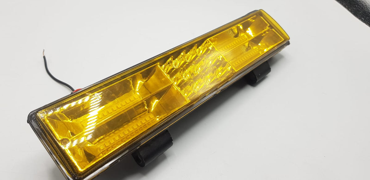 12 Inches Tri-Row Bar Light High Quality Ultra Yellow 12 Lens