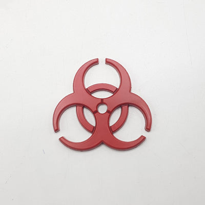Toxic Red Metal Logo