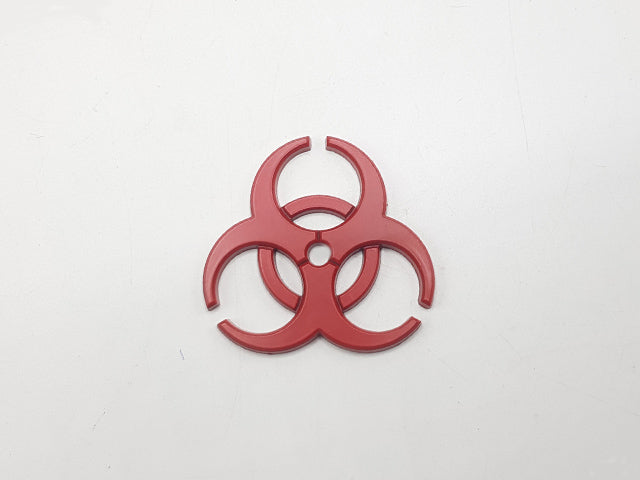 Toxic Red Metal Logo
