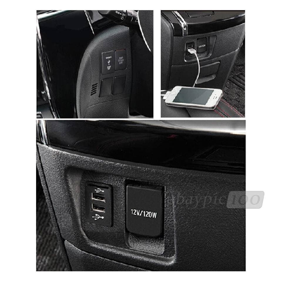IN-DASH CHARGER 2.1A-1.2A