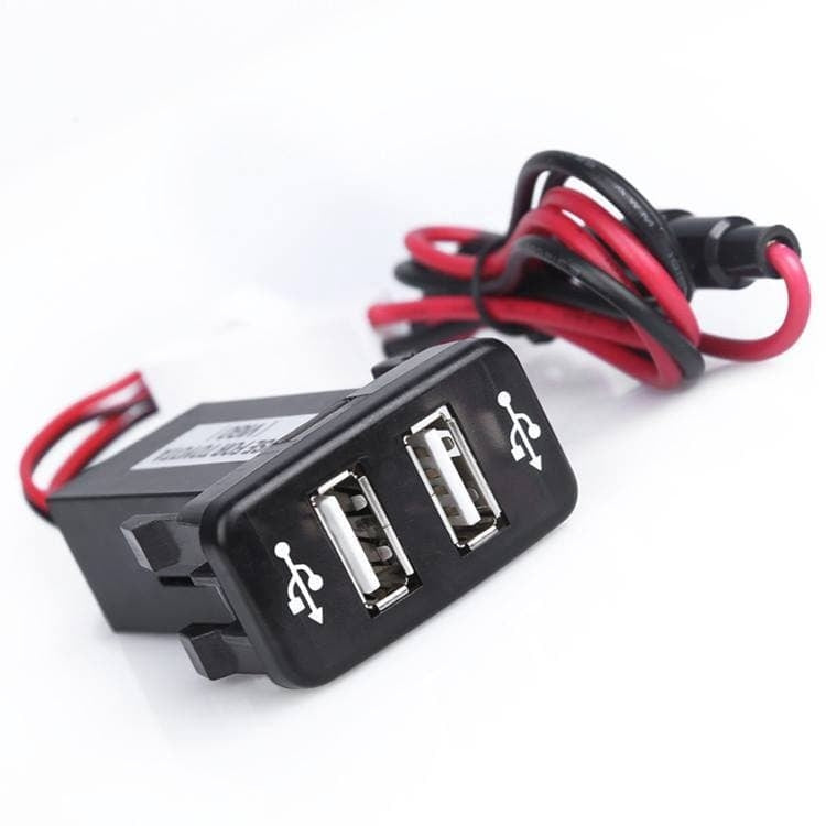 IN-DASH CHARGER 2.1A-1.2A